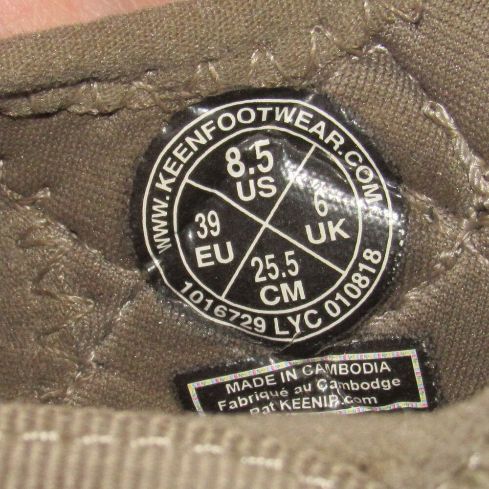 KEEN Women's Rose Sandal Brindle/Shitake Size 8.5 Excellent Condition - Picture 13 of 13